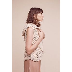 ❤️SOLD❤️ {Anthro} Pelage Crochet Vest